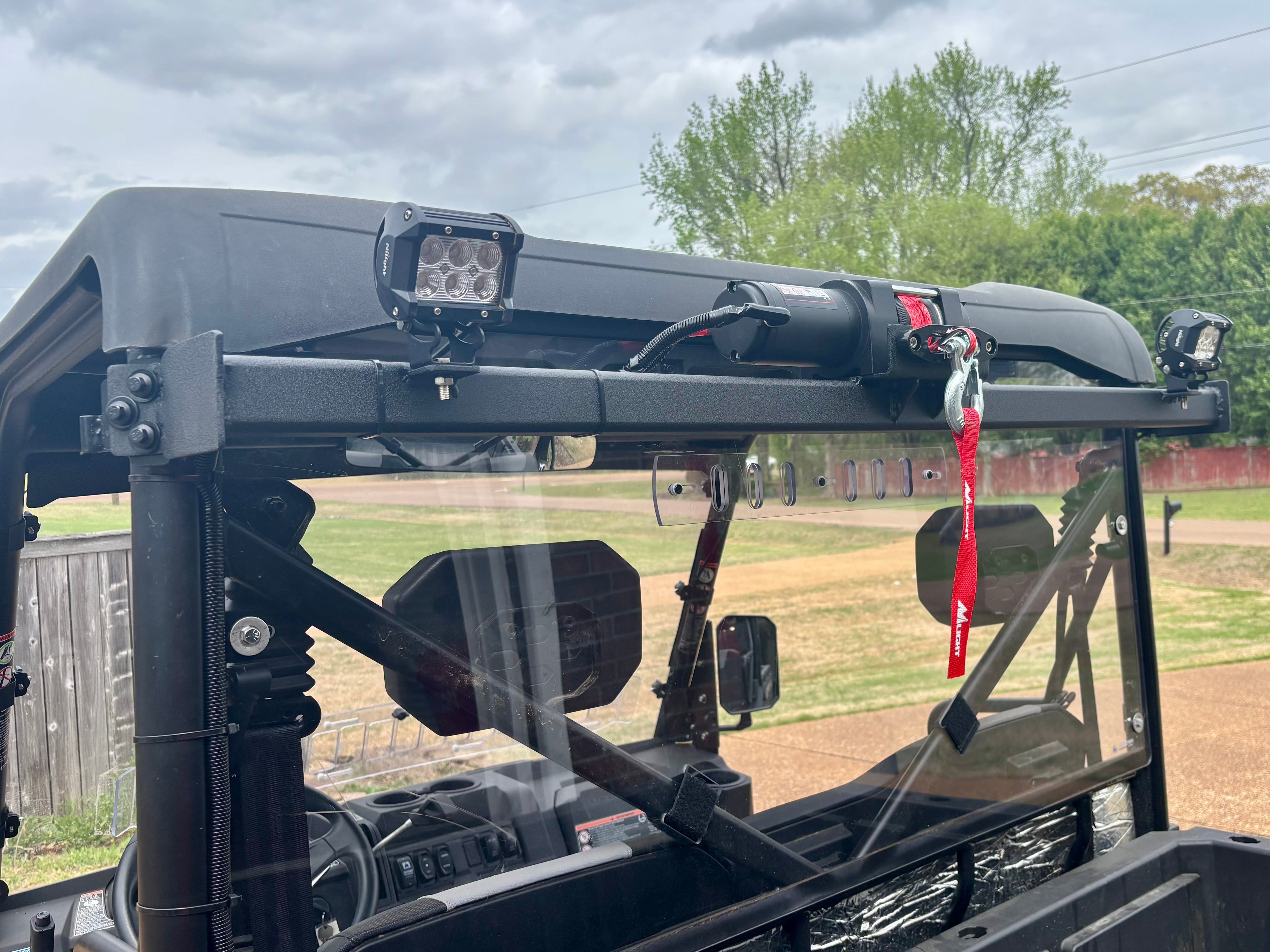 UTV Game Loader Rack for CFMoto UForce 600 w/Winch & Pod Lights
